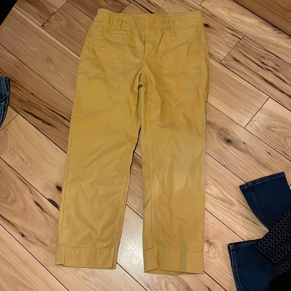 Mustard dress pants